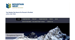 Desktop Screenshot of mwprecast.com